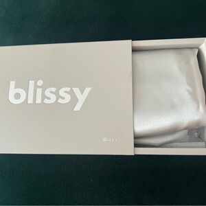 Blissy Queen Silver 100% Mulberry Silk Pillowcase